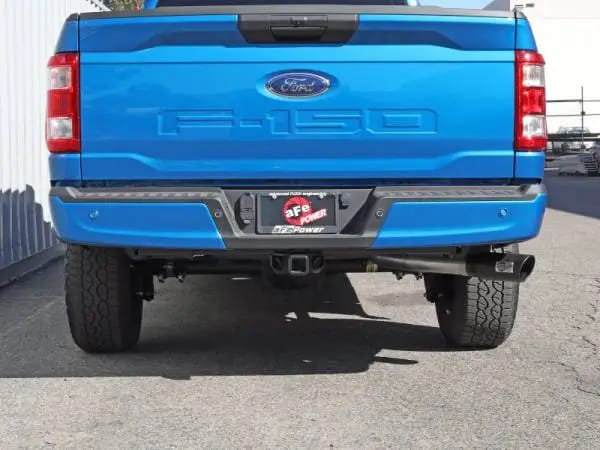 aFe Apollo GT 3in 409 SS Cat-Back Exhaust 2021 Ford F-150 V6 2.7L/3.5L (tt)/V8 5.0L w/ Black Tips thumbnail 5