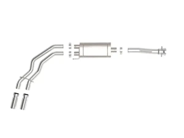 aFe Rebel 3in 409 SS Cat-Back Exhaust 2021 Ford F-150 V6 2.7L/3.5L (tt)/V8 5.0L w/ Polished Tips thumbnail 5