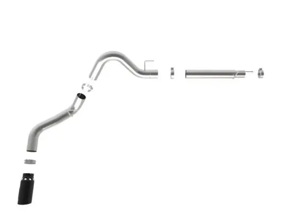 aFe 2021 Ford F-150 V6-3.0L (td) Large Bore 409 SS DPF-Back Exhaust System thumbnail 6