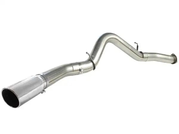 aFe MACHForce XP Exhaust 5in DPF-Polished, GM Diesel Trucks 07.5-10 V8-6.6L 9(td) LMM thumbnail 3