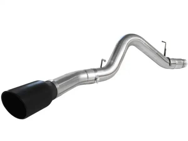 aFe MACHForce XP Exhaust 5in DPF-Back SS 11-13 GM Diesel Trucks V8-6.6L (td) (LML) (Blk Tip) thumbnail 3