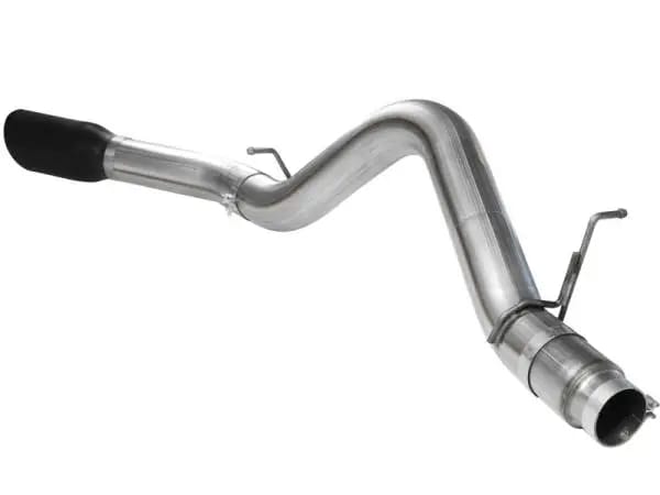 aFe MACHForce XP Exhaust 5in DPF-Back SS 11-13 GM Diesel Trucks V8-6.6L (td) (LML) (Blk Tip) thumbnail 4