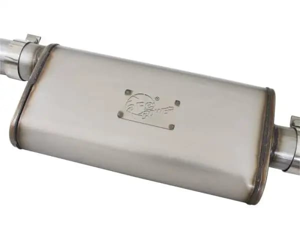 aFe Mach Force-XP Exhaust 3in CB SS 15-17 GM Colorado/Canyon 2.5L/3.6L Side Exit w/ Black Tip thumbnail 10