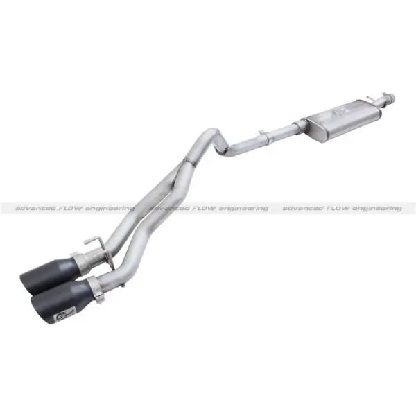 aFe Rebel Series CB 3in Middle Side Exit SS Exht w/ Black Tips 15-17 Chevy Colorado / GMC Canyon thumbnail 2