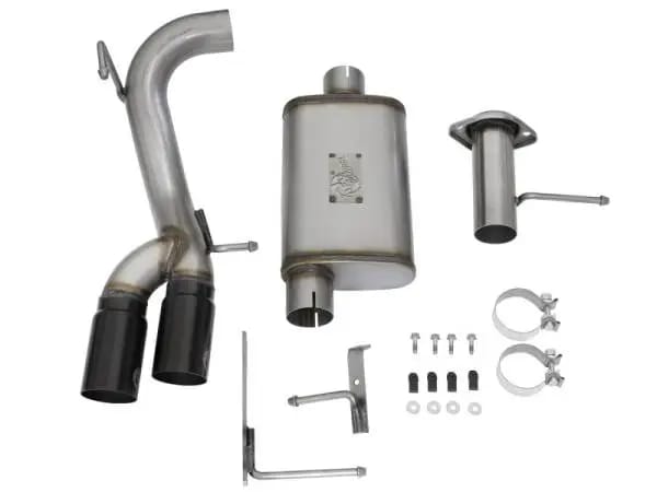 aFe Rebel Series CB 3in Middle Side Exit SS Exht w/ Black Tips 15-17 Chevy Colorado / GMC Canyon thumbnail 9