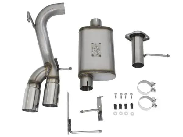 aFe Rebel Series CB 3in Middle Side Exit SS Exht w/Polish Tips 15-17 Chevy Colorado / GMC Canyon thumbnail 9