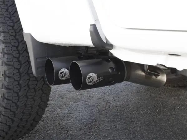 aFe Rebel Series DPF-Back 3in Side Exit SS Exhaust w/ IC Black Tip 2016 GM Colorado/Canyon 2.8L (td) thumbnail 3