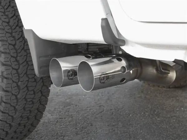 aFe Rebel Series DPF-Back 3in Side Exit SS Exhaust w/ IC Polished Tips 2016 GM Colorado/Canyon 2.8L thumbnail 3