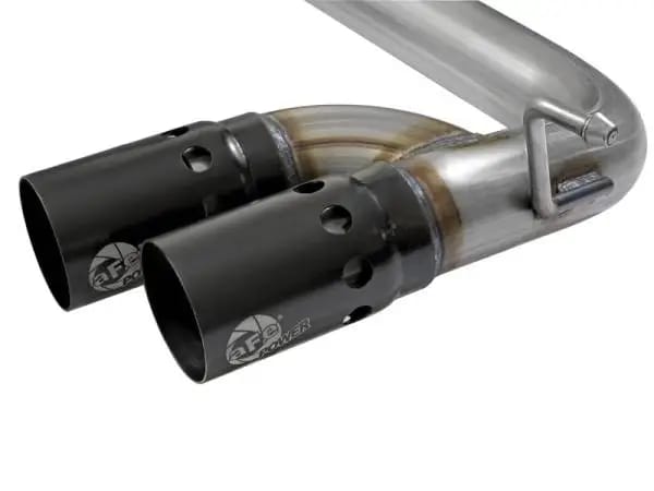 aFe Rebel Series DPF-Back 3in Side Exit SS Exhaust w/ IC Black Tip 2016 GM Colorado/Canyon 2.8L (td) thumbnail 5