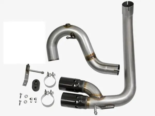 aFe Rebel Series DPF-Back 3in Side Exit SS Exhaust w/ IC Black Tip 2016 GM Colorado/Canyon 2.8L (td) thumbnail 7