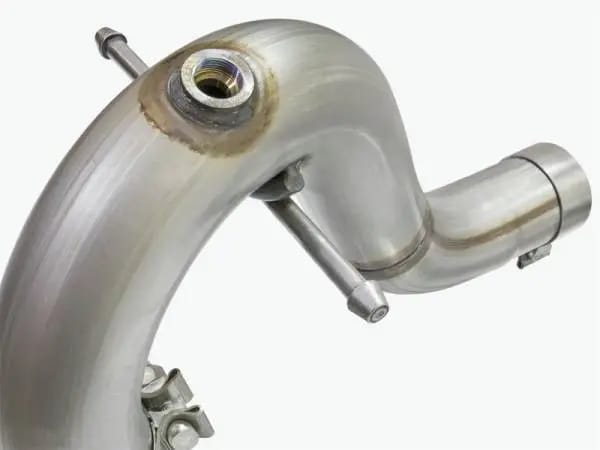 aFe Rebel Series DPF-Back 3in Side Exit SS Exhaust w/ IC Polished Tips 2016 GM Colorado/Canyon 2.8L thumbnail 6