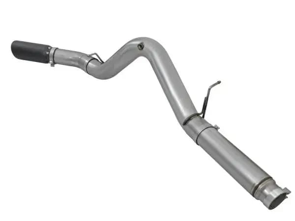 aFe LARGE Bore HD 5in Exhausts DPF-Back SS w/ Black Tips 16-17 GM Diesel Truck V8-6.6L (td) LML/L5P thumbnail 5