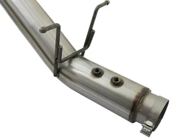 aFe LARGE BORE HD 5in 409-SS DPF-Back Exhaust w/Polished Tip 2017 GM Duramax V8-6.6L (td) L5P thumbnail 6
