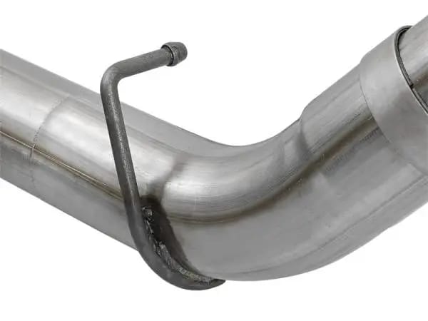 aFe Victory Series 4in 409-SS DPF-Back Exhaust w/ Dual Polished Tips 2017 GM Duramax V8-6.6L(td) L5P thumbnail 6