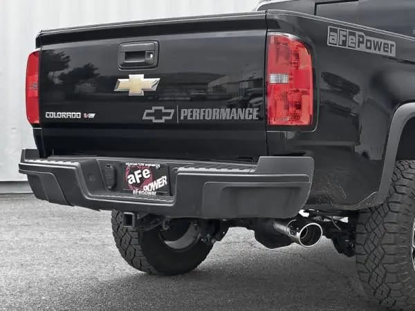 aFe MACH Force-Xp 3.0in 304 SS Cat-Back Exhaust w/ Polished Tip 17-18 GM Colorado/Canyon thumbnail 2