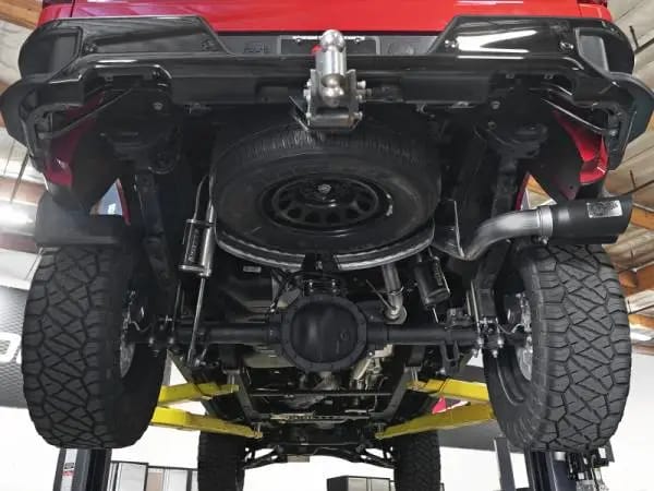 aFe Apollo GT Series 2019 GM Silverado/Sierra 1500 4.3L/5.3L 409 SS CatBack Exhaust System w/Blk Tip thumbnail 6