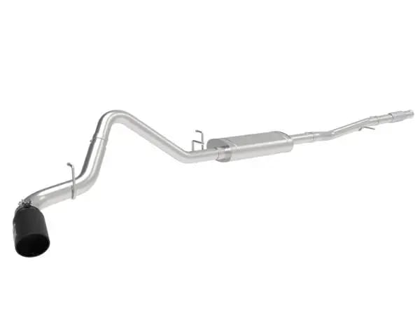 aFe Apollo GT Series 2019 GM Silverado/Sierra 1500 4.3L/5.3L 409 SS CatBack Exhaust System w/Blk Tip