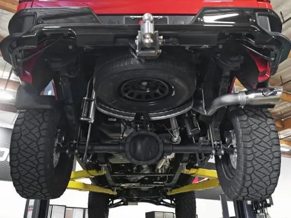 aFe Apollo GT Series 2019 GM Silverado/Sierra 1500 4.3L/5.3L 409 SS CB Exhaust System w/Polished Tip thumbnail 7