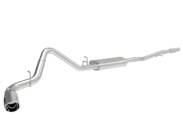 aFe Apollo GT Series 2019 GM Silverado/Sierra 1500 4.3L/5.3L 409 SS CB Exhaust System w/Polished Tip