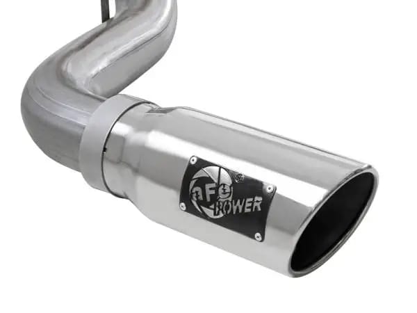 aFe Apollo GT Series 2019 GM Silverado/Sierra 1500 4.3L/5.3L 409 SS CB Exhaust System w/Polished Tip thumbnail 2