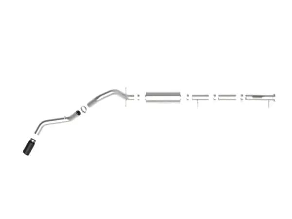 aFe Apollo GT Series 3in 409SS Cat-Back Exhaust w/ Black Tip 2020 GM 2500/3500HD V8 6.6L L8T thumbnail 2