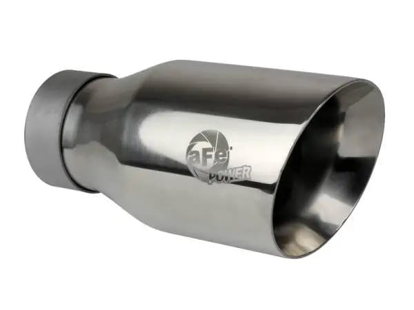 aFe Large Bore-HD 3in 409SS DPF-Back 20-21 GM Trucks L6-3.0L (td) LM2 - Polished Tip thumbnail 2