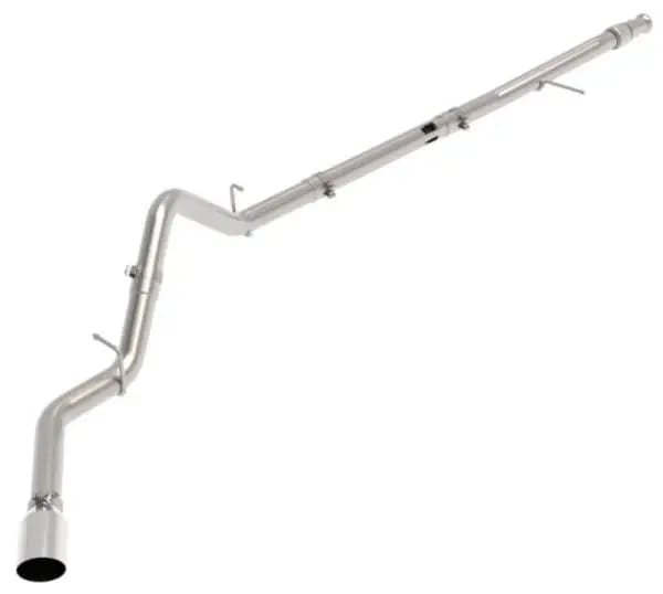 aFe Large Bore-HD 3in 409SS DPF-Back 20-21 GM Trucks L6-3.0L (td) LM2 - Polished Tip thumbnail 8