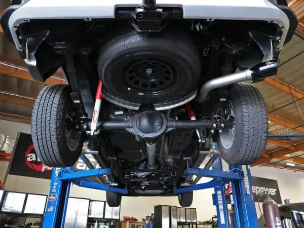 aFe 23-23 GM Trucks L6-3.0L (td) LZ0 Large Bore-HD 3 IN 409 SS Back Exhaust System w/Black Tip thumbnail 5