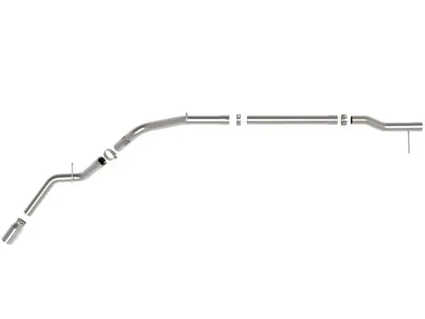 aFe 23-24 GM Trucks L6 Large Bore-HD 3 IN 409 Stainless Steel DPF-Back Exhaust System w/Polished Tip thumbnail 6