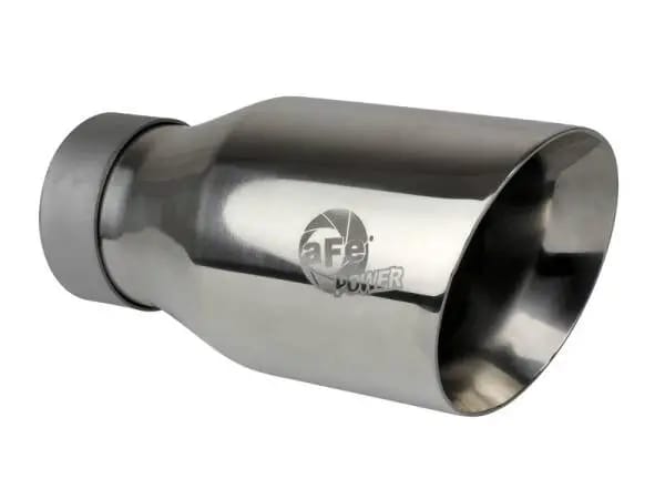 aFe 23-24 GM Trucks L6 Large Bore-HD 3 IN 409 Stainless Steel DPF-Back Exhaust System w/Polished Tip thumbnail 2