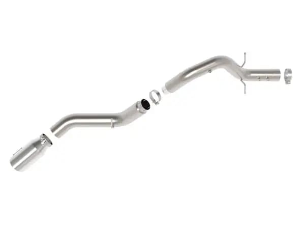 aFe Large Bore-HD 5in 409SS DPF-Back Exhaust System w/Pol Tip 24-25 GM Diesel Trucks V8-6.6L(td) L5P thumbnail 4