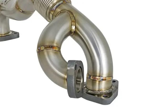 aFe Twisted Steel Header Up-Pipe 08-10 Ford Diesel Trucks V8-6.4L (td) thumbnail 4