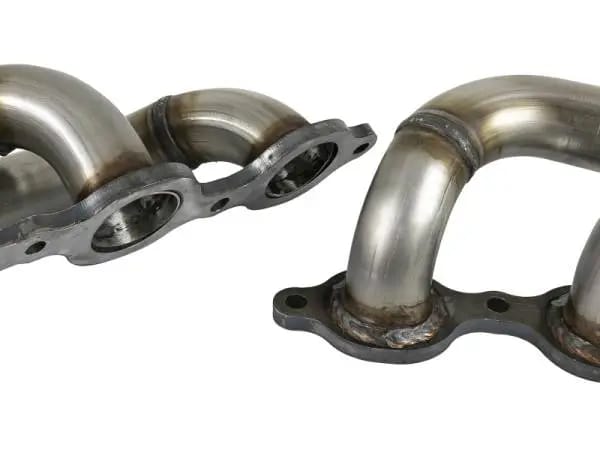 aFe Twisted Steel 1-3/4in 304SS Shorty Headers 2019 GM Silverado / Sierra 1500 V8-5.3L/6.2L thumbnail 4