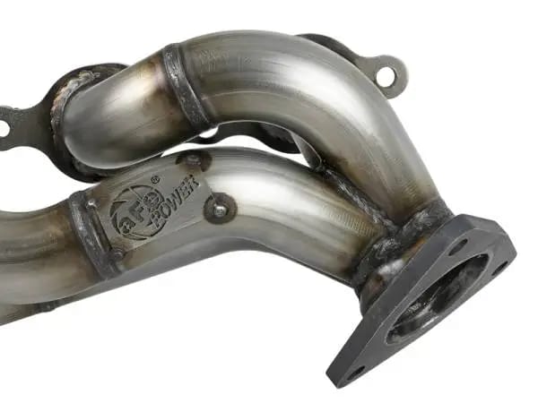 aFe Twisted Steel 1-3/4in 304SS Shorty Headers 2019 GM Silverado / Sierra 1500 V8-5.3L/6.2L thumbnail 5