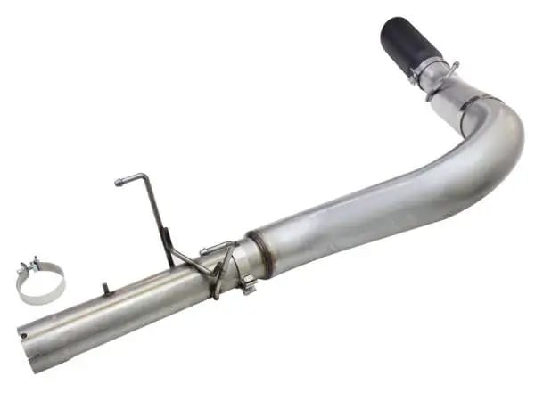 aFe MACHForce XP Exhaust Large Bore 5in DPF-Back Alu. 13-15 Dodge Trucks L6-6.7L (td) *Black Tip thumbnail 3