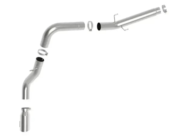 aFe ATLAS 5in Alum Steel DPF-Back Exhaust System w/Polished Tip 19-20 Ram Diesel Trucks L6-6.7L (td) thumbnail 4