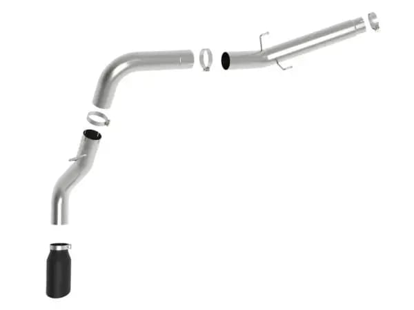 aFe ATLAS 5in Alum Steel DPF-Back Exhaust System w/Black Tip 19-20 Ram Diesel Trucks L6-6.7L (td) thumbnail 4