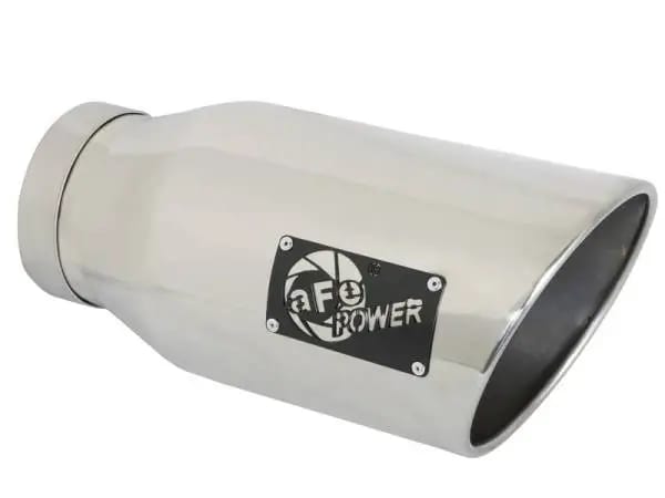 aFe ATLAS 5in DPF-Back Alum Steel Exhaust System w/Polished Tip 19-20 Ram Diesel Trucks L6-6.7L (td) thumbnail 2
