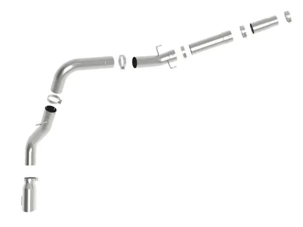 aFe ATLAS 5in DPF-Back Alum Steel Exhaust System w/Polished Tip 19-20 Ram Diesel Trucks L6-6.7L (td) thumbnail 4