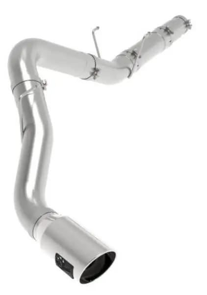 aFe ATLAS 5in DPF-Back Alum Steel Exhaust System w/Polished Tip 19-20 Ram Diesel Trucks L6-6.7L (td) thumbnail 5