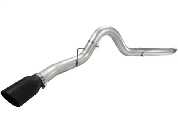 aFe Atlas 5in DPF-Back Aluminized Steel Exh Sys, Ford Diesel Trucks 08-10 V8-6.4L (td) Black tip thumbnail 4