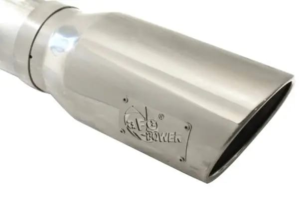 aFe Atlas 5in DPF-Back Aluminized Steel Exh Sys, Ford Diesel Trucks 08-10 V8-6.4L (td) Polished tip thumbnail 8