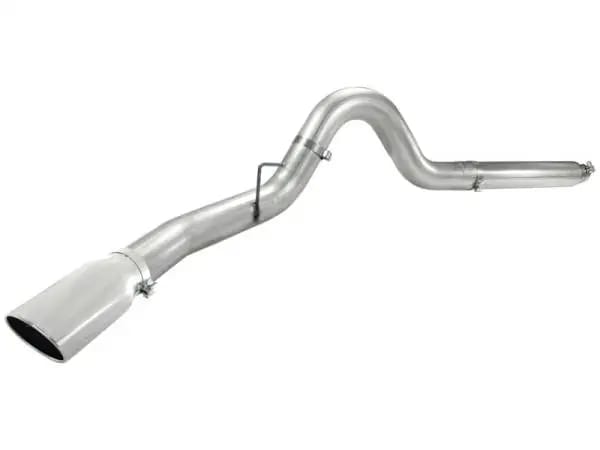 aFe Atlas 5in DPF-Back Aluminized Steel Exh Sys, Ford Diesel Trucks 08-10 V8-6.4L (td) Polished tip thumbnail 4