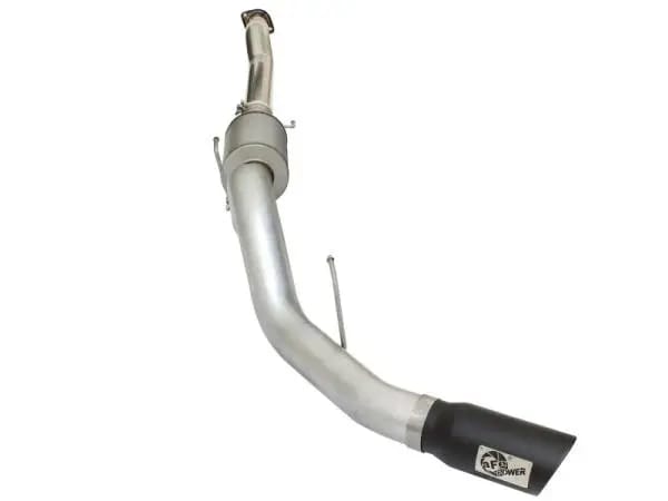 aFe Atlas Exhausts 4in Cat-Back Aluminized Steel Exhaust Sys 2015 Ford F-150 V6 3.5L (tt) Black Tip thumbnail 3