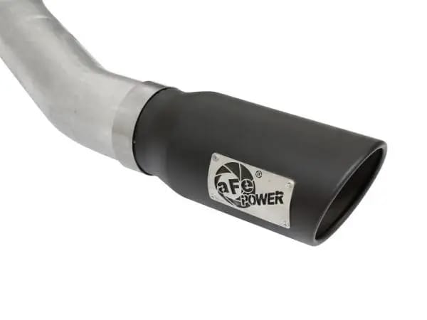 aFe Atlas Exhausts 4in Cat-Back Aluminized Steel Exhaust Sys 2015 Ford F-150 V6 3.5L (tt) Black Tip thumbnail 5