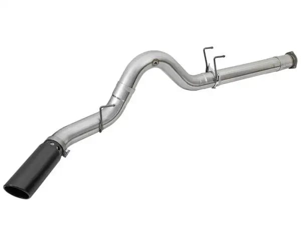 aFe ATLAS 5in DPF-Back Alum Steel Exhaust System w/Black Tip 2017 Ford Diesel Trucks V8-6.7L (td) thumbnail 4