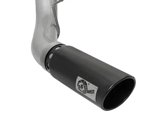 aFe ATLAS 5in DPF-Back Alum Steel Exhaust System w/Black Tip 2017 Ford Diesel Trucks V8-6.7L (td) thumbnail 7