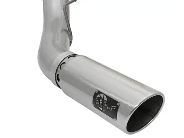 aFe ATLAS 5in DPF-Back Alum Steel Exhaust System w/Polished Tip 2017 Ford Diesel Trucks V8-6.7L (td) thumbnail 7