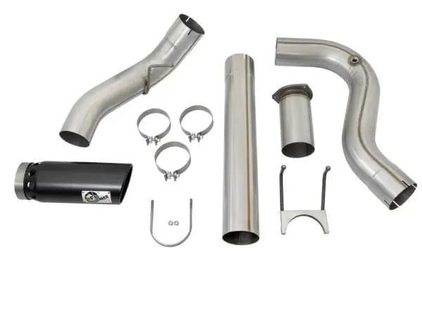 aFe ATLAS 5in DPF-Back Alum Steel Exhaust System w/Black Tip 2017 Ford Diesel Trucks V8-6.7L (td) thumbnail 9
