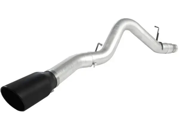 aFe Atlas Exhaust 5in DPF-Back Al Steel 11-13 GM Diesel Trucks V8-6.6L (td) LML (Blk Tip) thumbnail 3